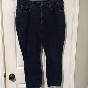 Judy Blue Dark Blue Ankle Jeans